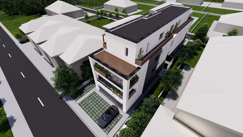 Militari 4 camere cu terasa de 22 mp, 3 bai, etaj 2/3, finisat modern,  comision 0%